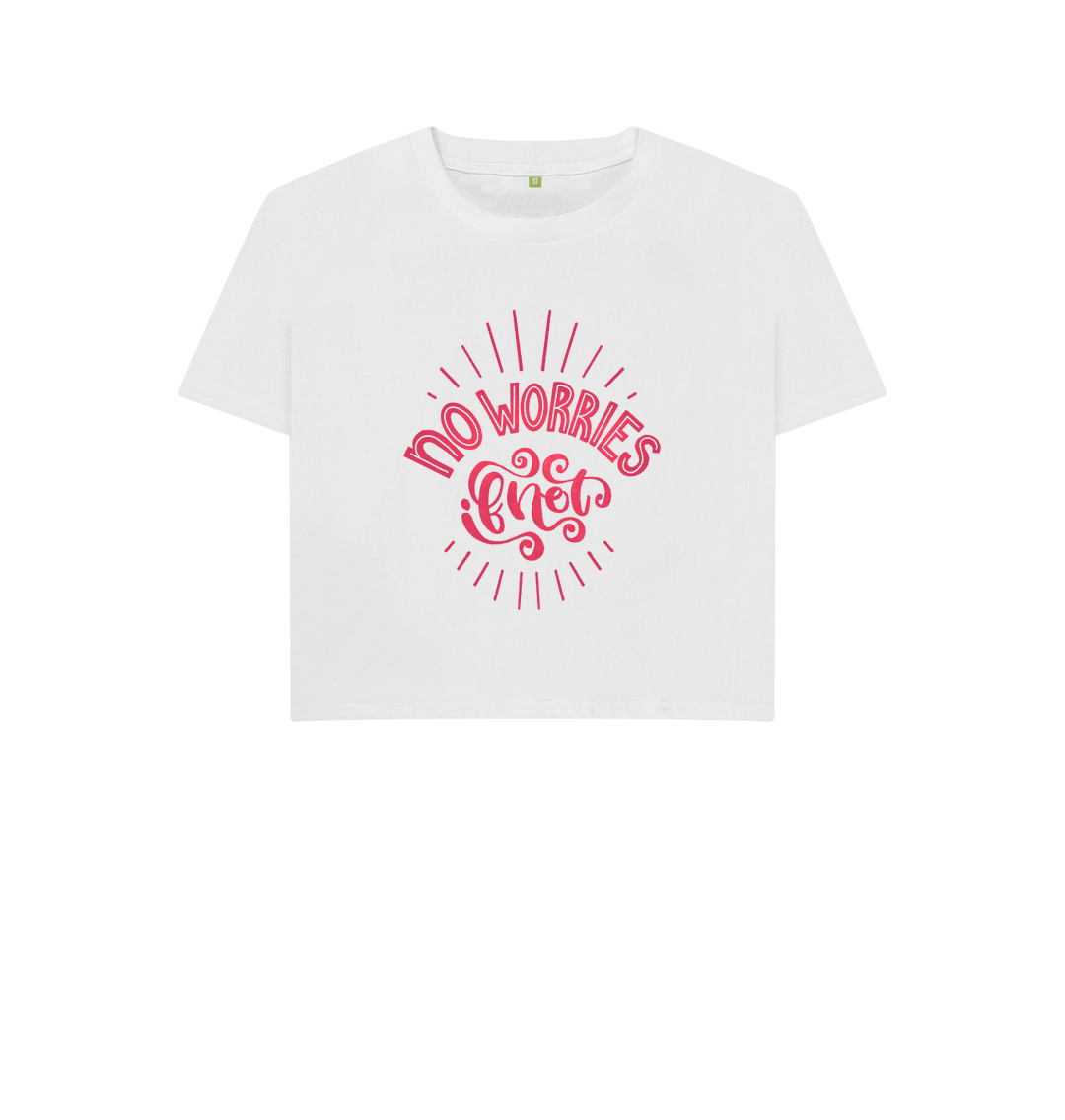 White Printed T-shirt Front