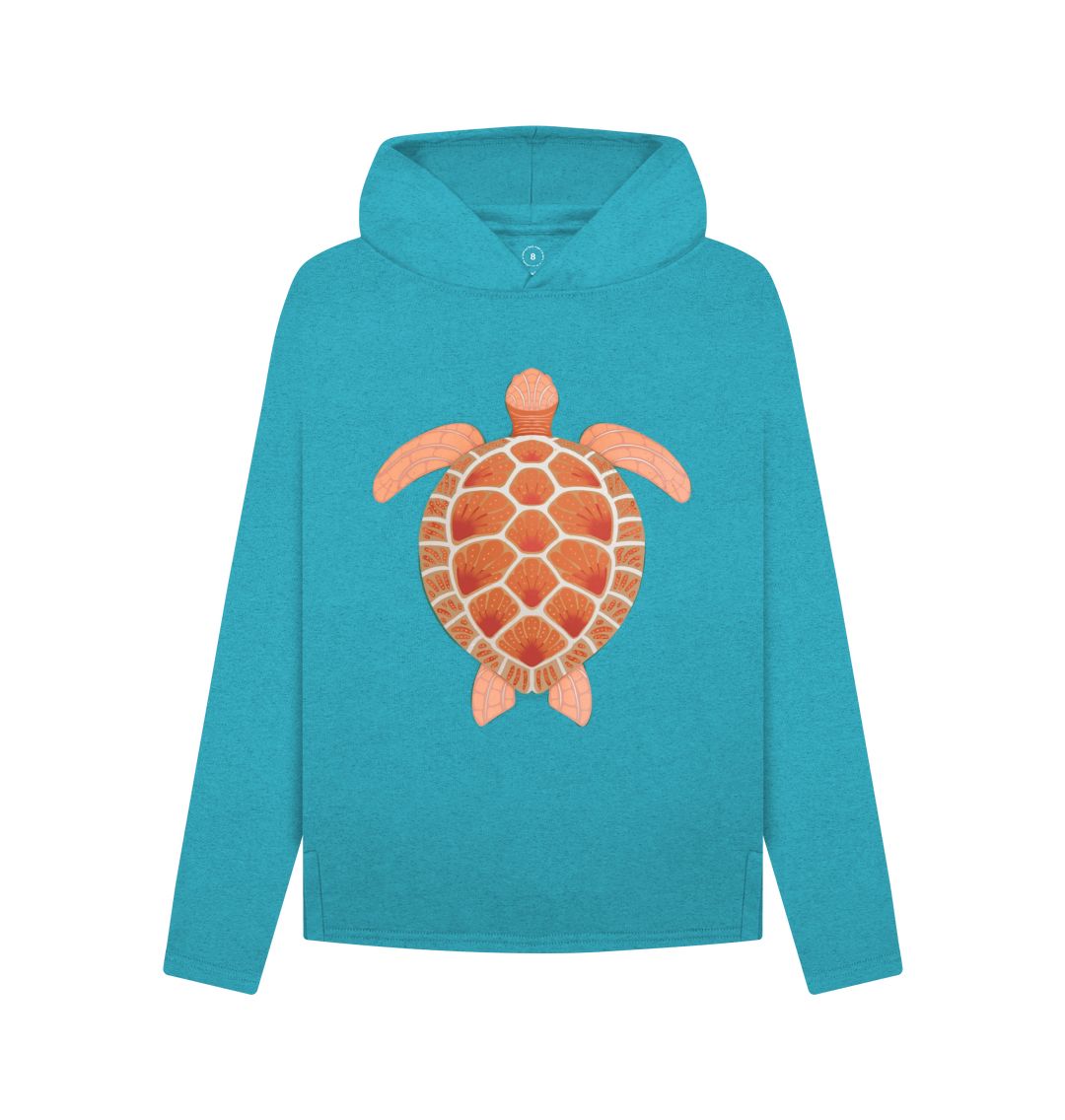 Ocean Blue Turtle - Hoodie