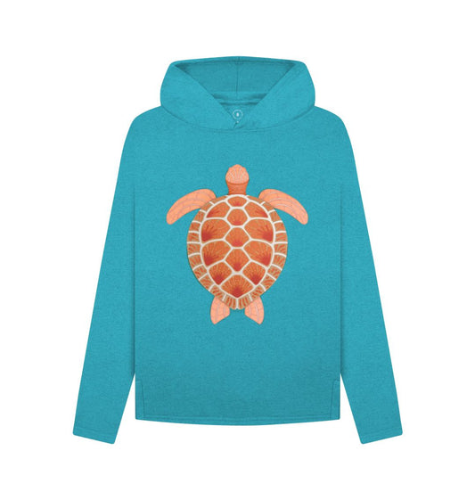 Ocean Blue Turtle - Hoodie