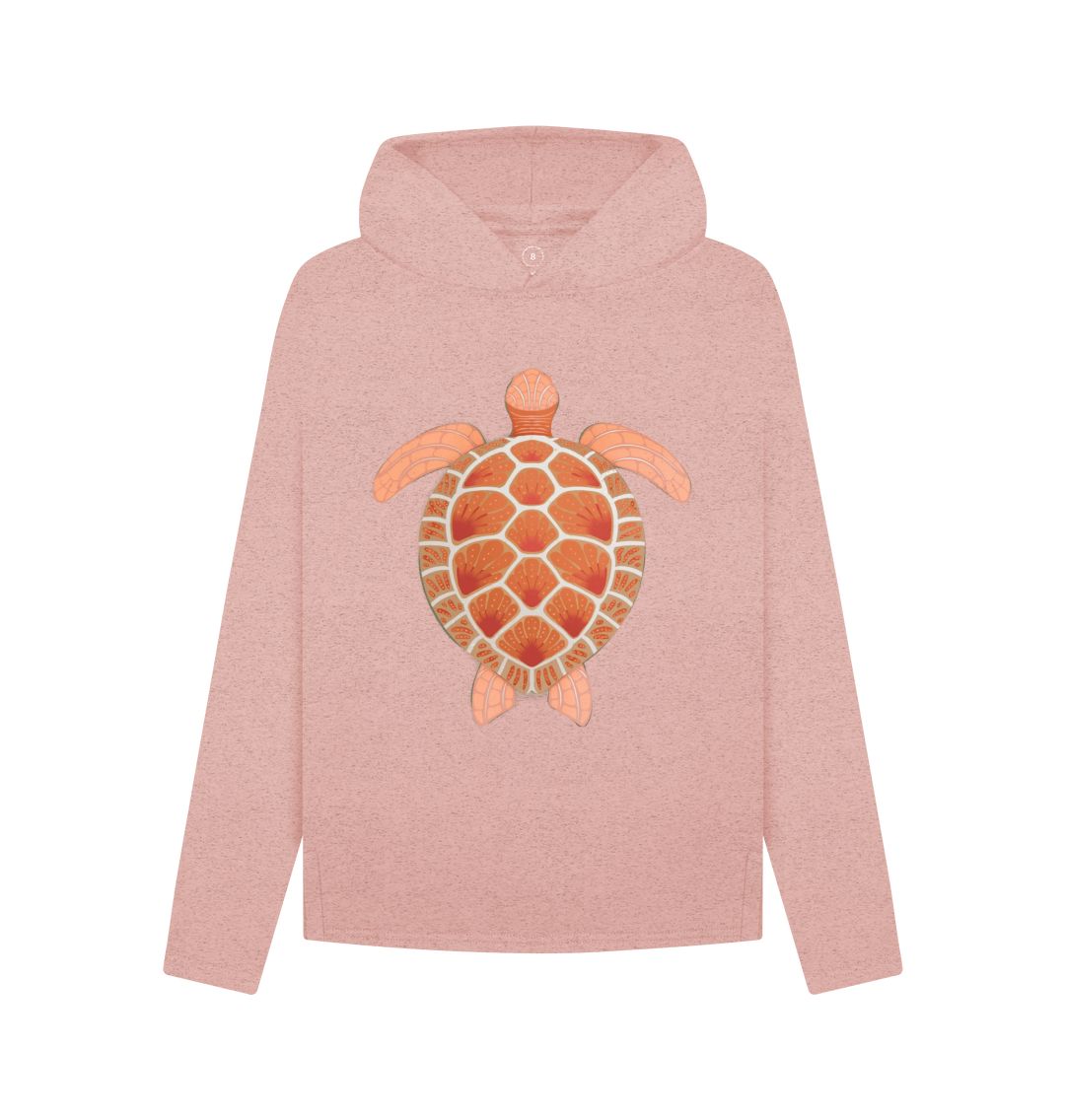 Sunset Pink Turtle - Hoodie